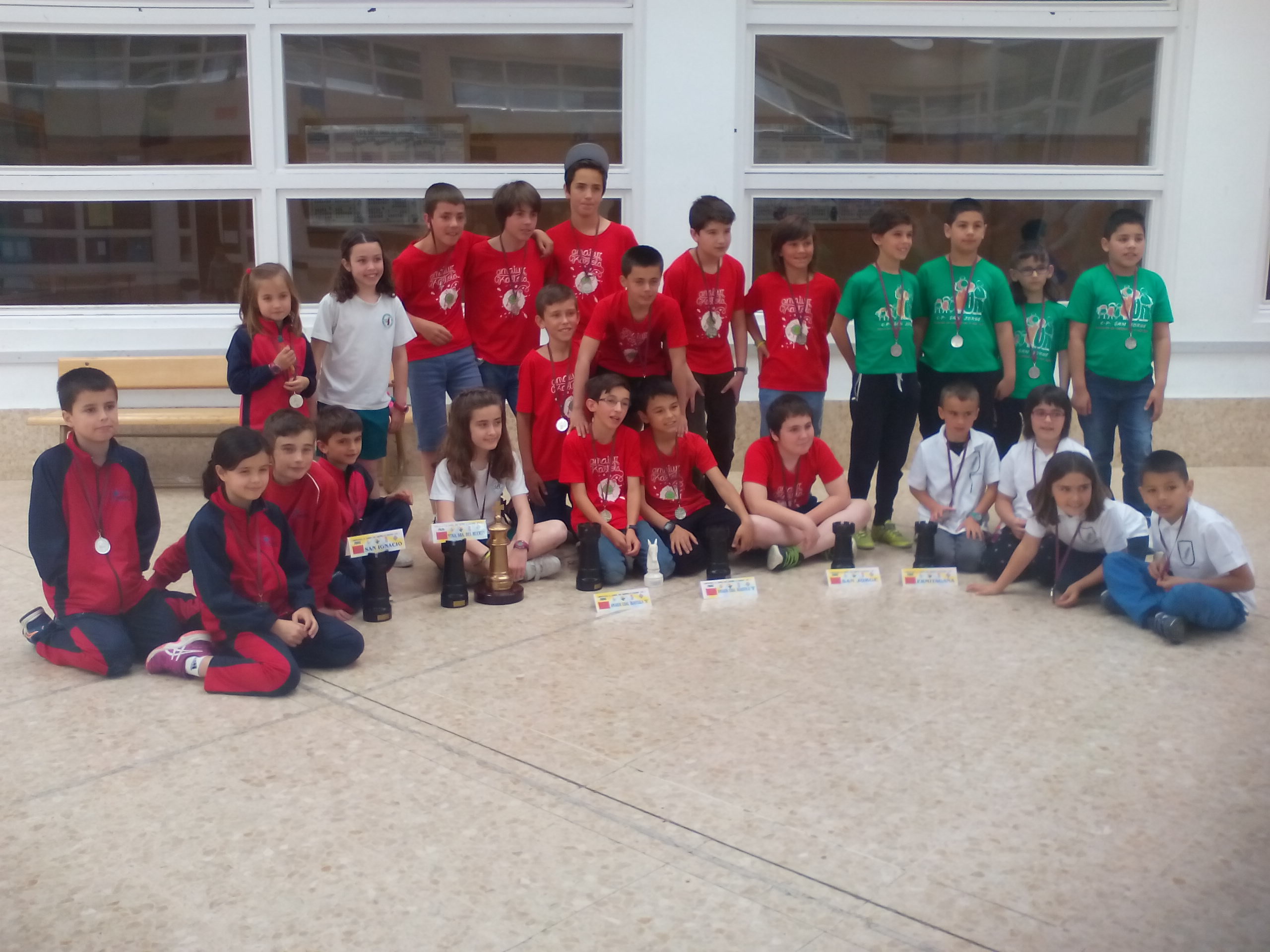 Nuestra Señora del Huerto campeones de España de Colegios de Ajedrez